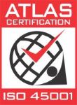 Logo Atlas Certification ISO45001 2018